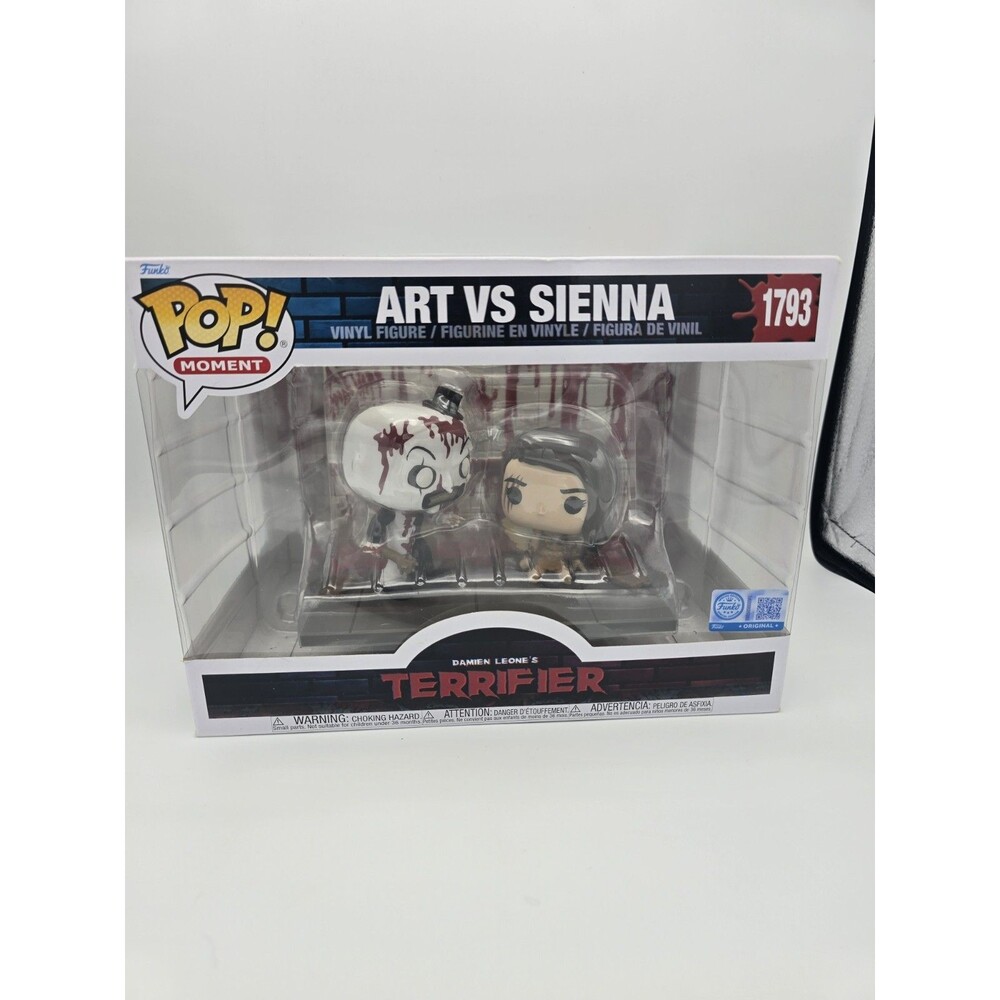 Funko Pop Moment Terrifier 2 Art vs Sienna #1793 Vinyl Figure New Special Ed